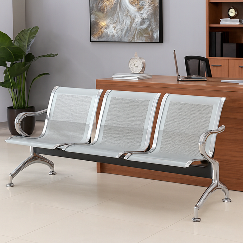 waiting bench, workstation, visitor seat, ergonomic seat, banquet seat, executive desk, study desk, dinning sets, safe