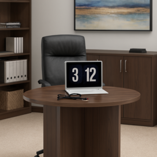 orthopedic seat, conference table, visitor seat, credenza cabinet, boardroom table, coat hanger