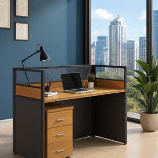 executive desk, boardroom table, visitor seat, waiting bench, filling cabinet, safe, coat hanger, orthopedic seat, pedestal cabinet, dinning set