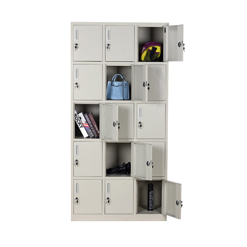 15-Locker Metallic Lockable Office Filling Cabinet - Image 3
