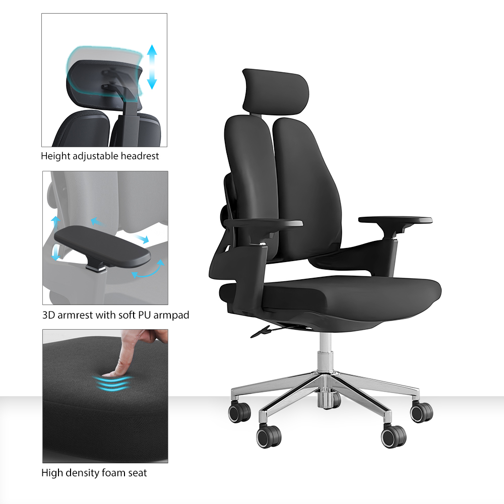 ergonomic seat, waiting bench, visitor seat, waiting bench, office desk, pedestal cabinet, reception desk, boardroom table, safe, coat hanger