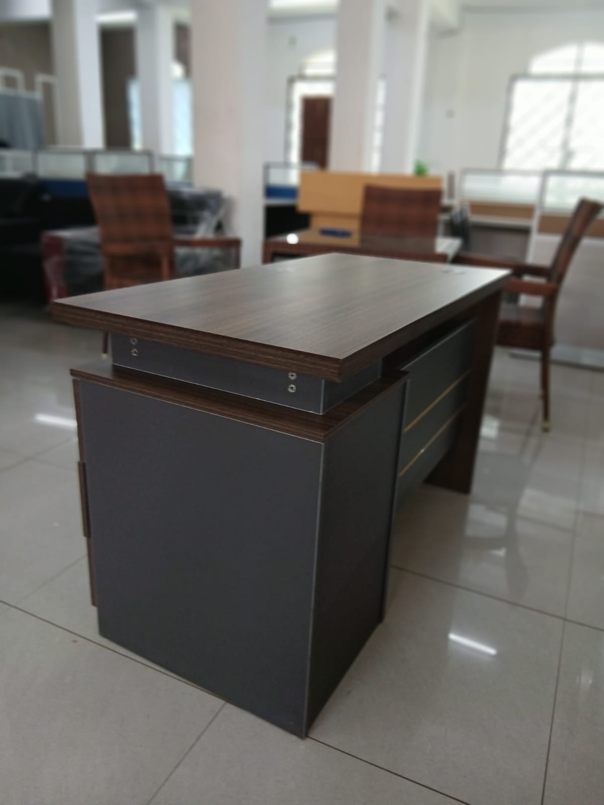 ergonomic seat, filling cabinet, reception desk, executive seat, workstation, coffee table, visitor seat, waiting sofa