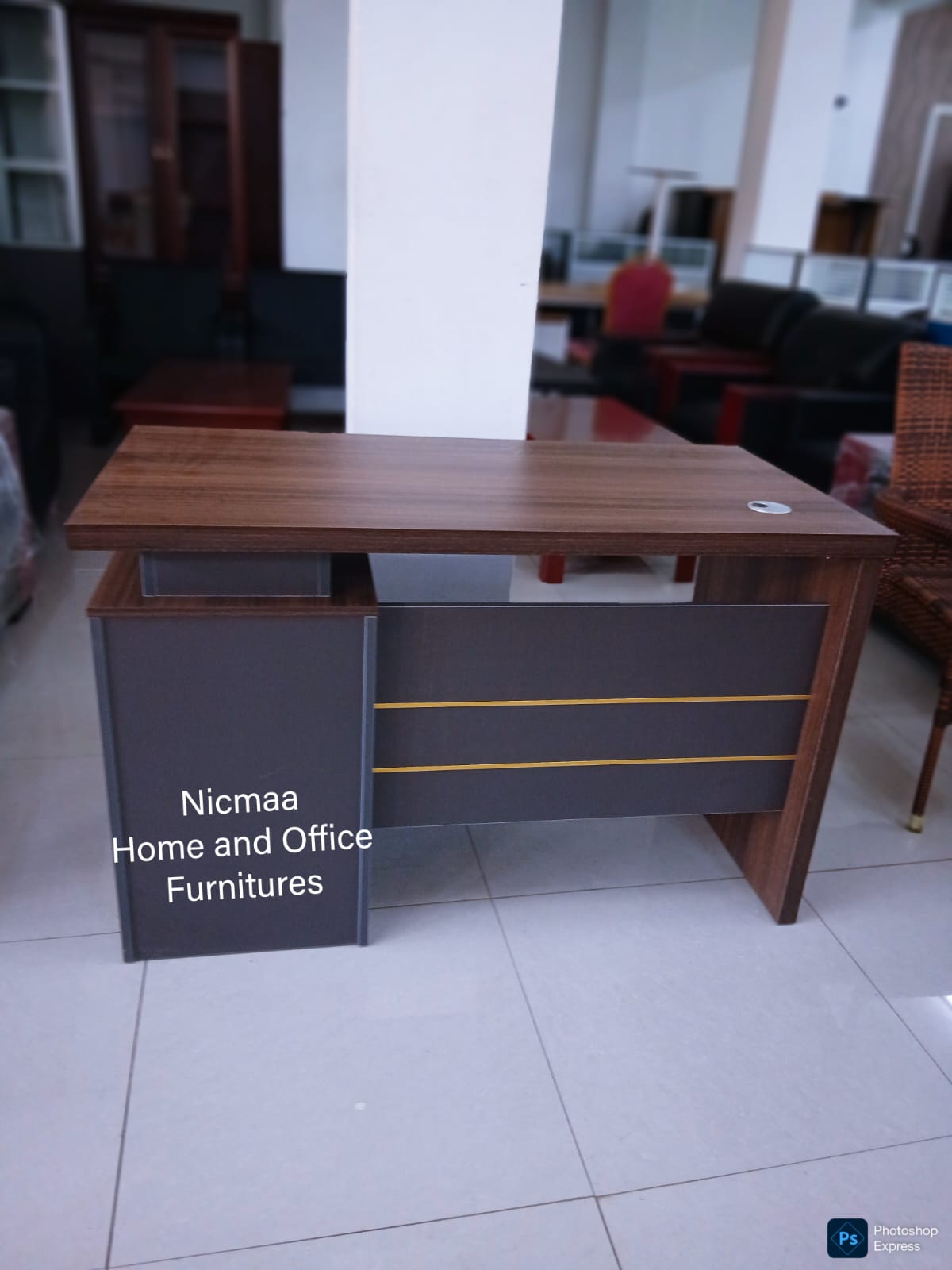 ergonomic seat, filling cabinet, reception desk, executive seat, workstation, coffee table, visitor seat, waiting sofa