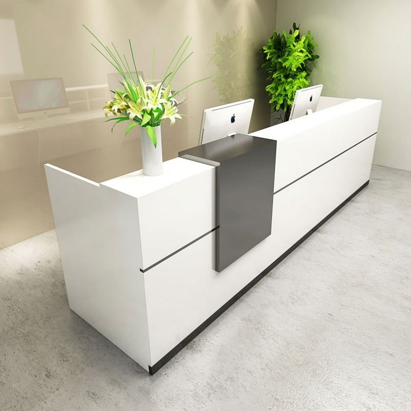 1600M Modern Advanced Apex Minimalist Office Reception Desk Nicmaa 