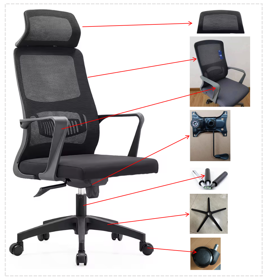 Orthopedic seats, Workstations,Advancedv desk, Boardroom table,Filling cabinets, Folderble desks