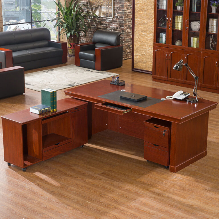 1.8M Executive Mahogany Finished With Movable Extension And Pedestal ...