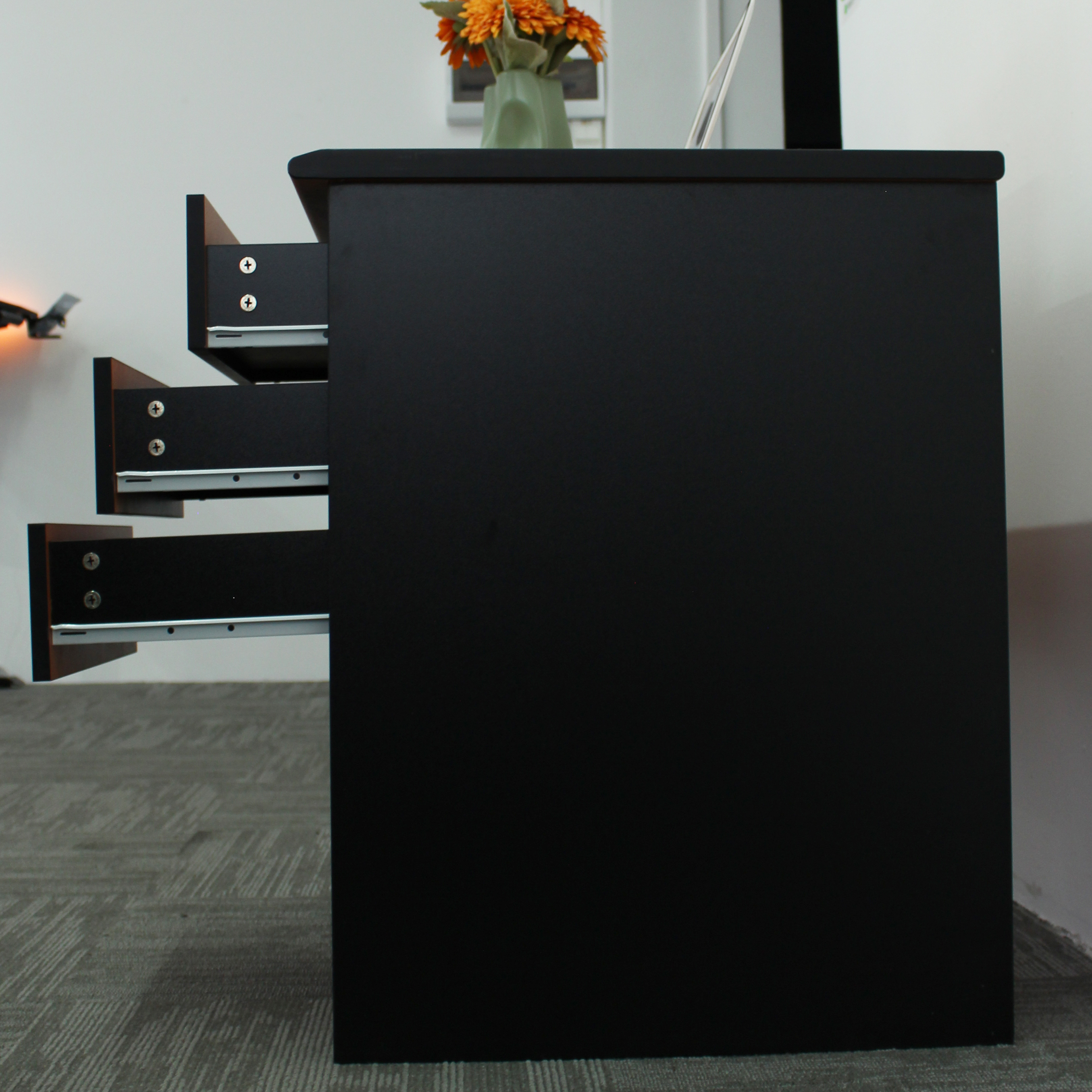 gaming chairs,working stations,fireproofs safe,filing cabinets,boardroom tables, reception desk,coat hangers