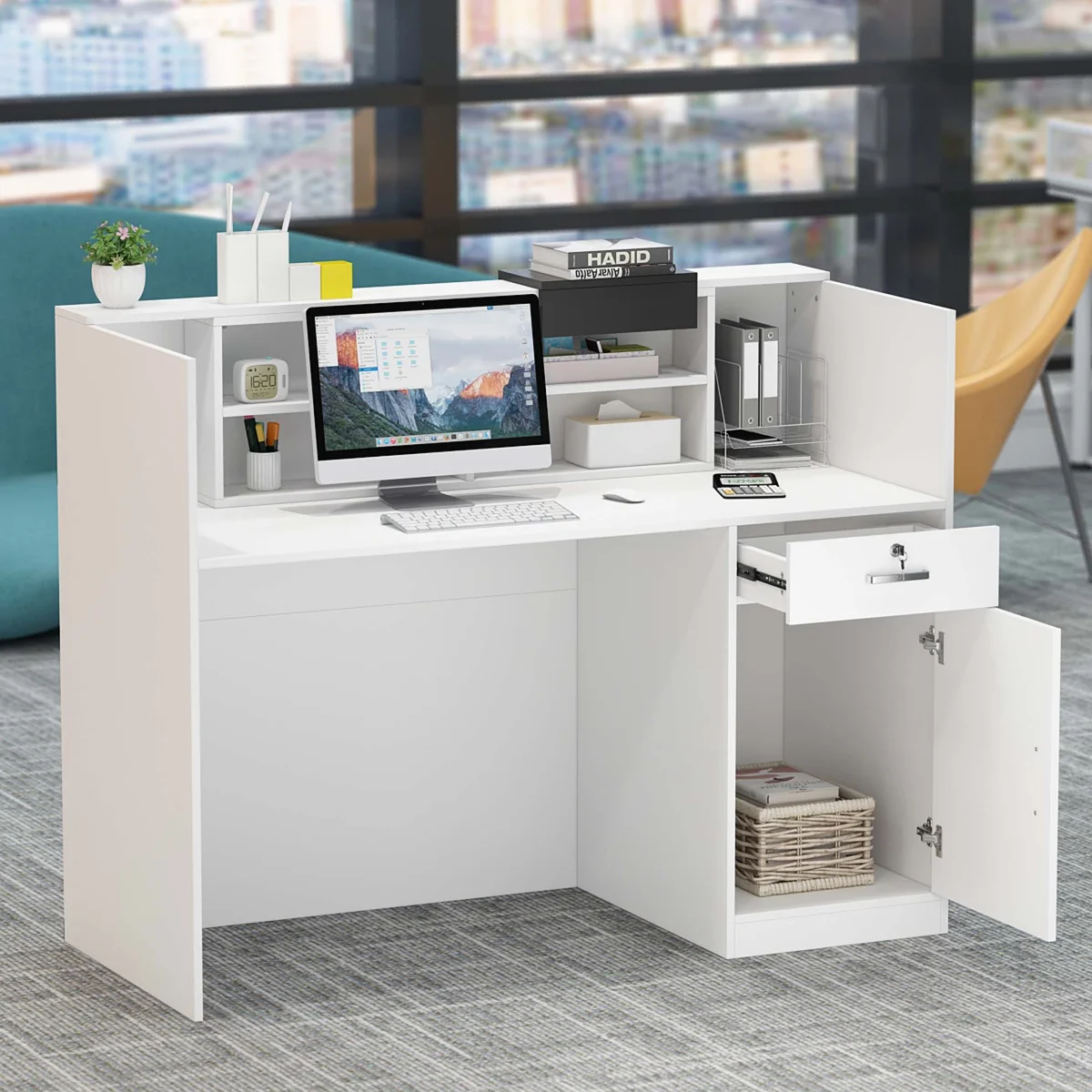 gaming chairs,working stations,fireproofs safe,filing cabinets,boardroom tables, reception desk,coat hangers